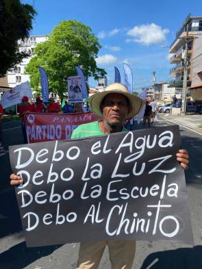 Trabajadores panameños celebran el 1 de mayo