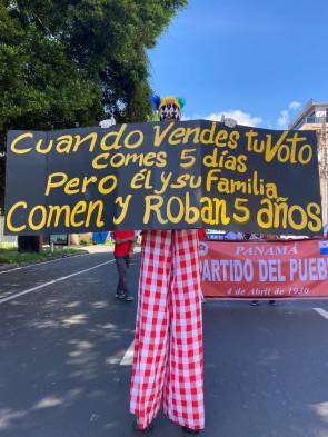 Trabajadores panameños celebran el 1 de mayo