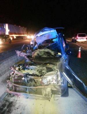 Dos muertos deja accidente en la Autopista Panamá - Colón