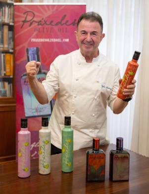 Renombrado chef se une a Práxedes Olive Oil como embajador de su aceite