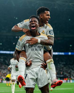 Vinícius Jr. y Rodrygo Silva de Goes.