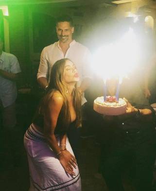 Sofía Vergara celebró sus 47 con un stripper 