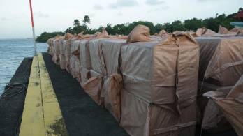 Colón | Cuantiosa mercancía de contrabando en aguas del mar Caribe