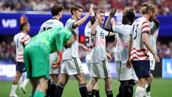 Bélgica exhibió su poder ofensivo y dejó en evidencia a Estados Unidos, que sigue sin convencer frente a selecciones europeas de élite.