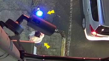 El sistema de videovigilancia notificó la emergencia.