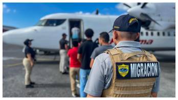 El retorno se realizó desde el Aeropuerto Marcos A. Gelabert con destino a Managua.