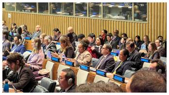 La Tercera Sesión de la Comisión Preparatoria se desarrolla en la sede de las Naciones Unidas en Nueva York.