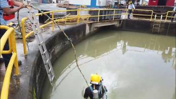 La tragedia se dio cuando se realizaban labores rutinarias de mantenimiento.