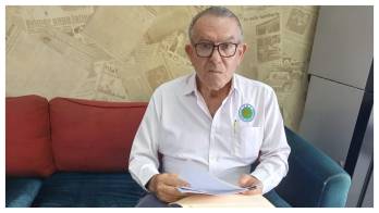 El presidente nacional del Conato, Aniano Pinzón.