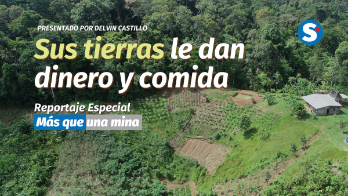 Sus tierras le dan dinero y comida