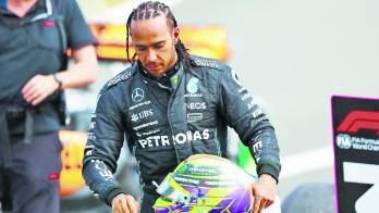 Lewis Hamilton, piloto de Mercedes.