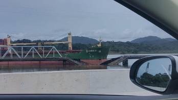 El Canal investigará las causas del accidente de un buque en el río Chagres