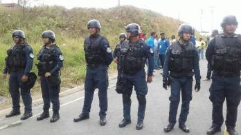 Desempleados colonenses protestan por plazas de trabajo en la Renovación Urbana