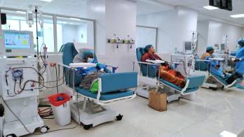 En Colón hay 161 pacientes en terapias.