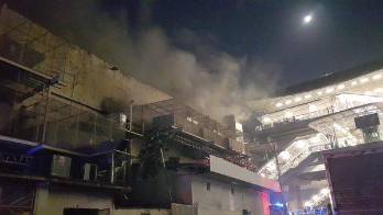 Se registra incendio en El Fuerte de San Miguelito