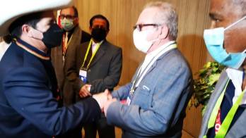 Panameños presentes en la toma de posesión de Pedro Castillo