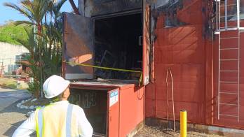 Tres diputados realizaron la inspección a la termoeléctrica Pan Am Generating Ltd.