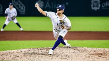 Sadrac Franco durante su actuación.