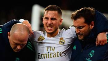 Hazard sufre una lesión muscular que retrasa su vuelta