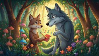 [Cuento] El lobo que aprendió a escribir