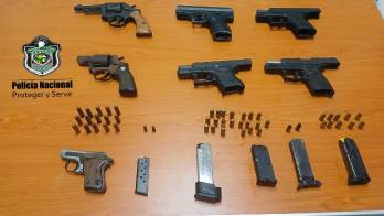 Requisa en la cárcel, hallan siete armas de fuego