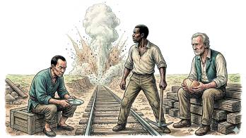 La mano de obra para realizar el proyecto del ferrocarril estaba integrada por obreros ingleses, francesas, austriacos, indios, chinos y los negros llegados de los Estados Unidos.