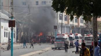 Al menos dos muertos en un atentado cerca del palacio presidencial de Somalia