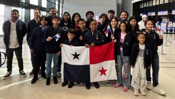 El grupo emocionado con defender a Panamá.