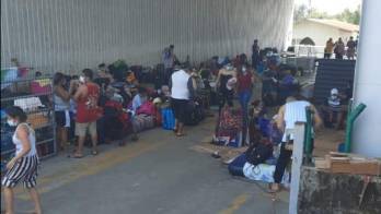 Nicaragüenses continuarán su viaje luego de someterse a los hisopados&nbsp;