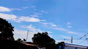 Durante la mañana predominarán los nublados con lluvias intermitentes en la vertiente del Caribe.