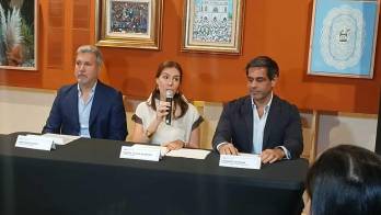 Conferencia de prensa en la que se dio inicio al proceso para construir la nueva sede del Museo de Arte Contemporáneo de Panamá.