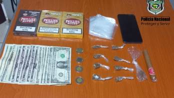 Van 35 aprehendidos por microtráfico en 6 días del 2024