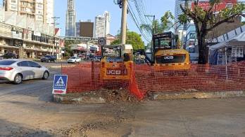 Programa de Saneamiento de Panamá anuncia cierre de vía&nbsp; por dos días