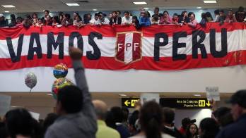 La Selección llego hoy, luego de su participación en el Mundial de Rusia 2018.