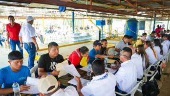 Del 11 al 15 de noviembre se llevó a cabo una feria de reclutamiento de personal.