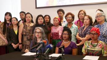 Representantes de organizaciones feministas de Panamá se pronunciaron contra la reducción del Ministerio de la Mujer, en defensa de los derechos y la igualdad de género.