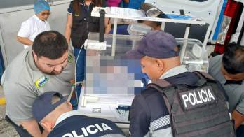 La Policía Nacional reportó el hecho pasadas las 3:00 de la tarde de este sábado.