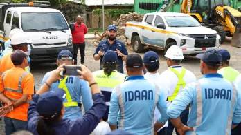 El director del Idaan, Antonio Tercero González, informó que la institución avanza con el programa Panamá sin Fugas.