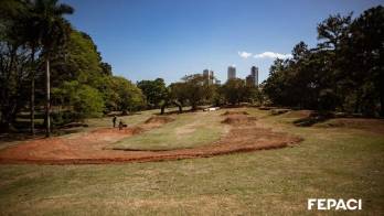 Tiene 300 metros de largo para los competidores.