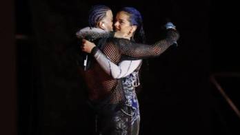 Rauw Alejandro y Rosalía cantan juntos por primera vez