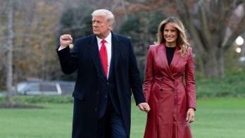 Donald y Melania Trump.