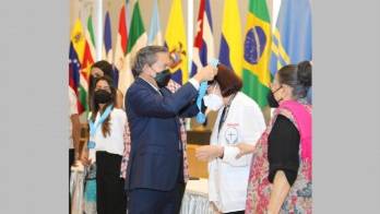 Cortizo participó de la ceremonia.