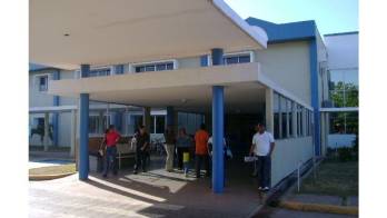 Las medidas de seguridad aún continúan en el centro.