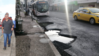 Ministro Sabonge sobre reparar calles: Mil millones de dólares es lo que necesitamos