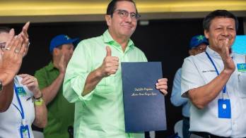 Expresidente Martín Torrijos.