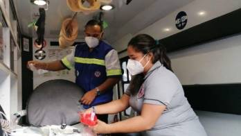 70 traslados en ambulancia.