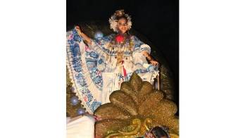 Nayda Calvo Jaén se lució el Martes de Carnaval.