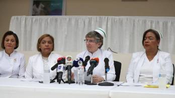 Realizaron una conferencia de prensa.