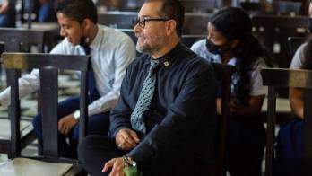 Profesor Alberto Álvarez Puga, del Instituto Nacional.