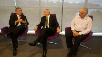 Halman y Castillo reunidos.